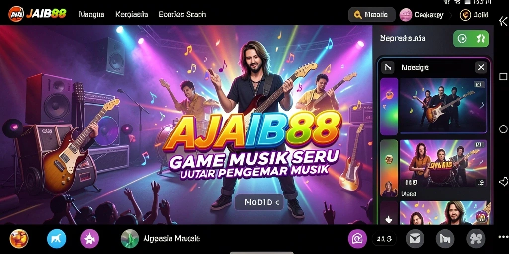 Tampilan gameplay AJAIB88 yang interaktif dan penuh warna.