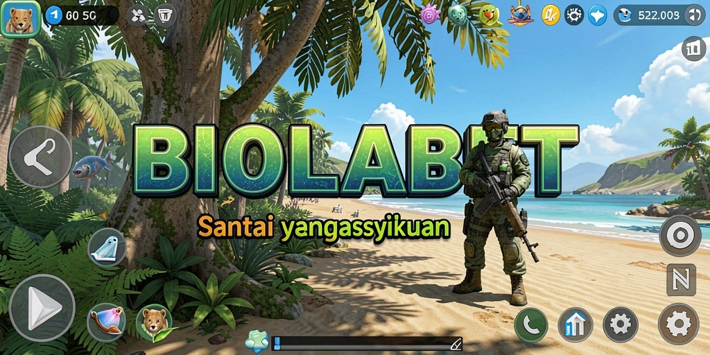 Tangkapan layar gameplay <strong>BIOLABET</strong> yang menarik dan penuh warna.