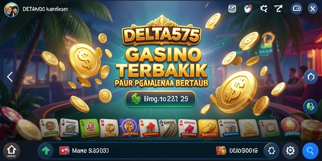 Tampilan gameplay menarik dari <strong>DELTA575</strong> dengan grafis yang memukau.
