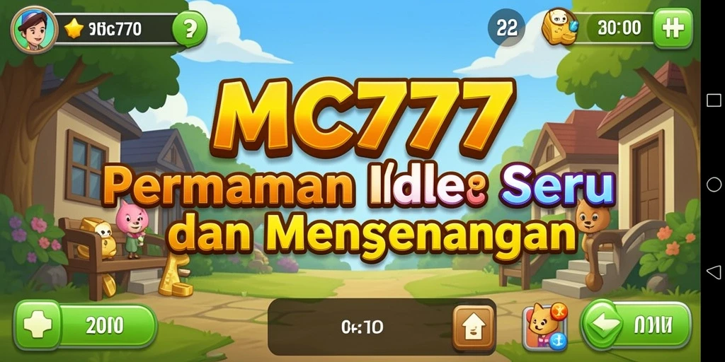 Screenshot gameplay MC777 menampilkan pengalaman bermain Idle yang menyenangkan.
