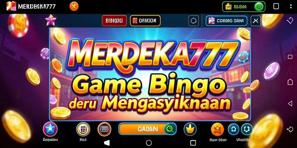 Cuplikan gameplay seru dari MERDEKA777 yang penuh keseruan Bingo.