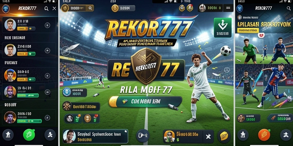 Tampilan antarmuka REKOR777 saat melakukan taruhan olahraga.