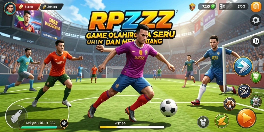 Tangkapan layar utama dari gameplay RPZZZ yang intens.
