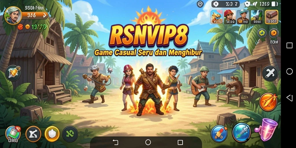 Tampilan menarik dari gameplay RSNVIP8 yang seru dan menyenangkan.