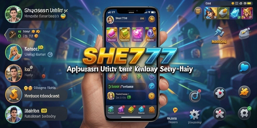Tampilan antarmuka SHE777 yang intuitif dan sederhana.